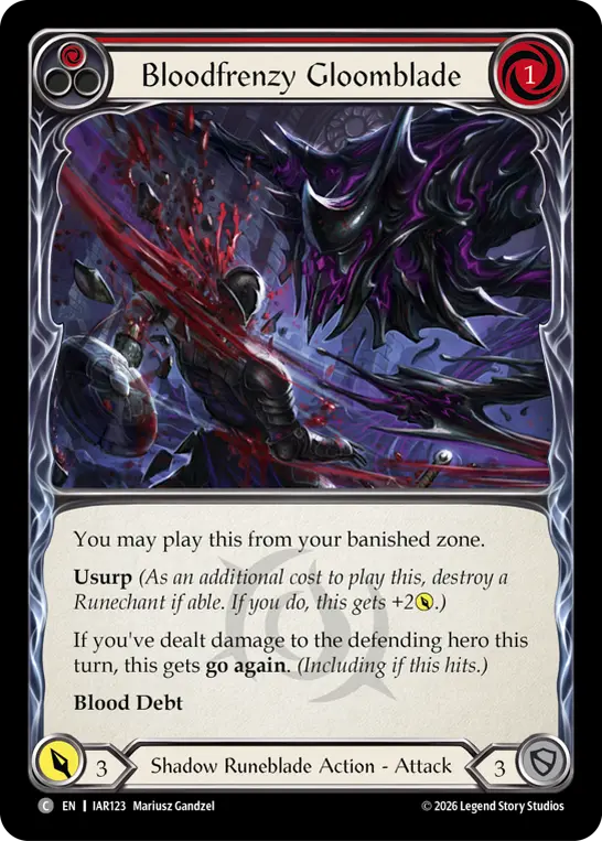 Bloodfrenzy Gloomblade