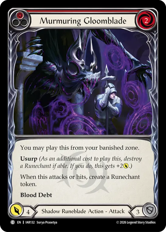 Murmuring Gloomblade