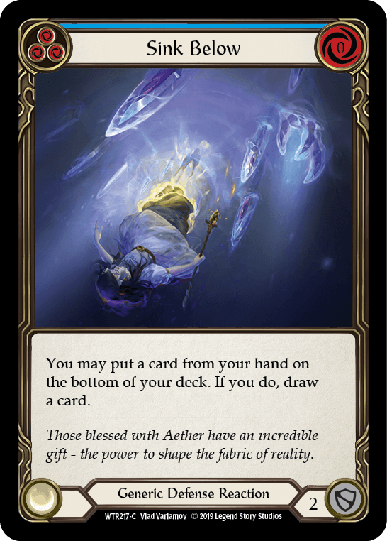 Sink Below